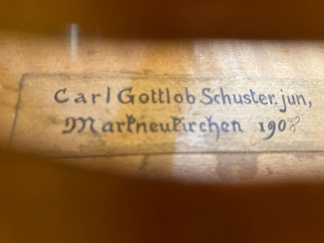 Schuster Carl Gottlob jun. - Markneukirchen 1908 - G-710